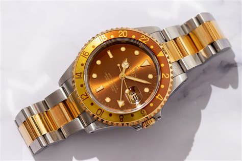 gmt rolex root beer|rolex gmt root beer vintage.